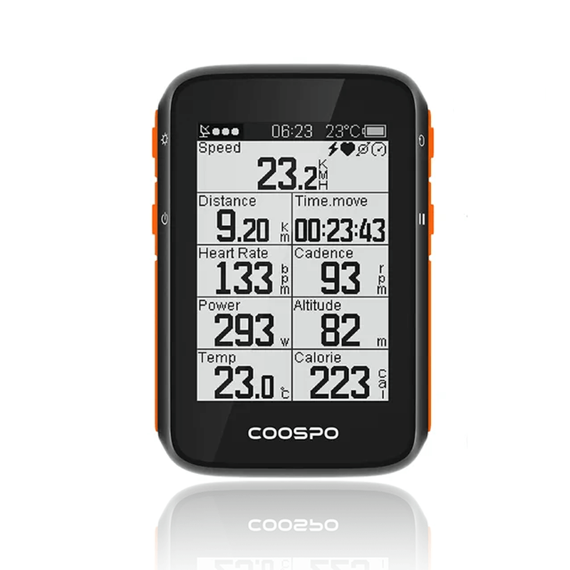 ZENRIDE - Trådløs sykkel GPS hastighetsmåler