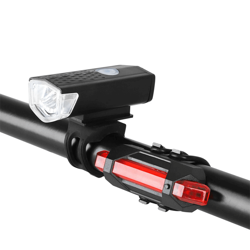 THRIVE - USB oppladbart LED-sykkellyssett