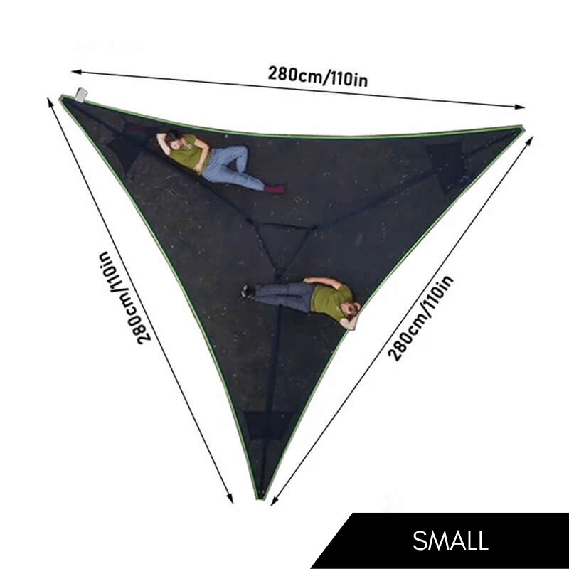 TRIADREST - Bærbar trekanthengekøye