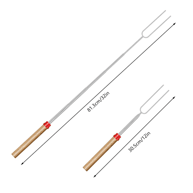 FLARESTICK - 8x teleskopiske stekepinner