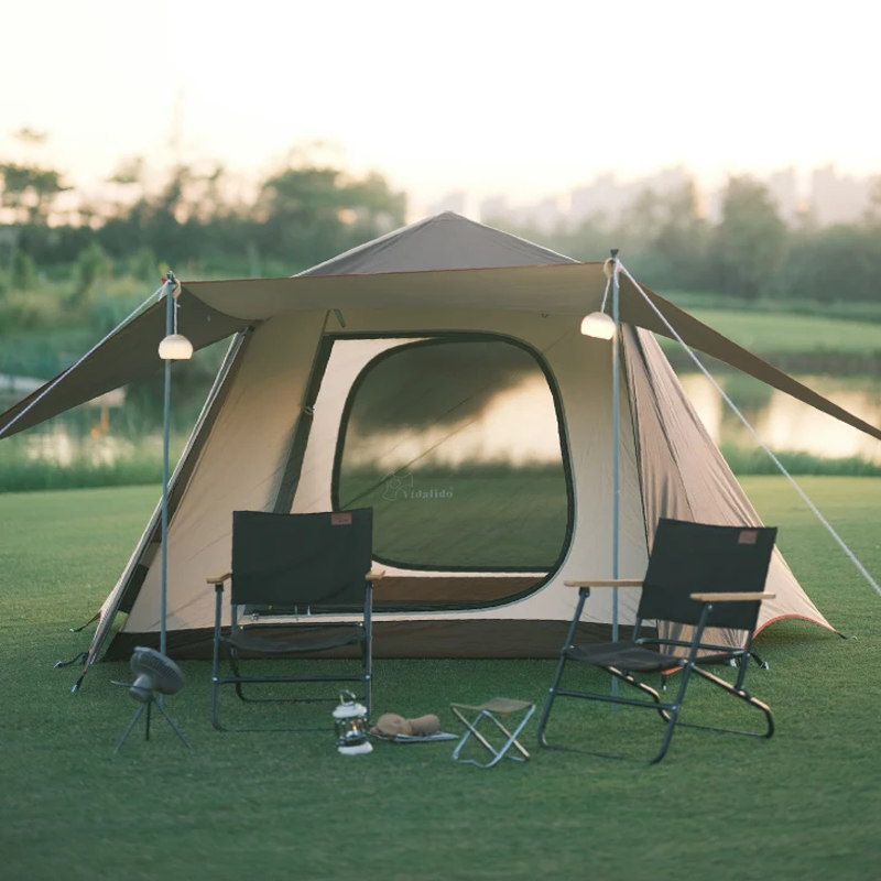 BREEZEDOME - Outdoor Camping Stort Telt PU 3000mm 3-5 ppl