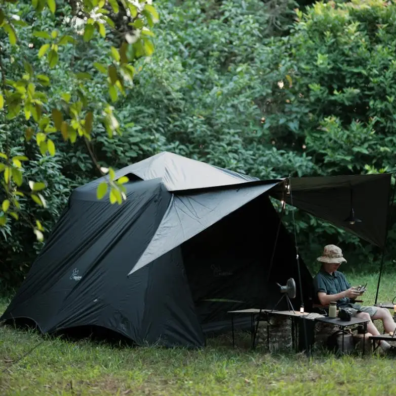 BREEZEDOME - Outdoor Camping Stort Telt PU 3000mm 3-5 ppl