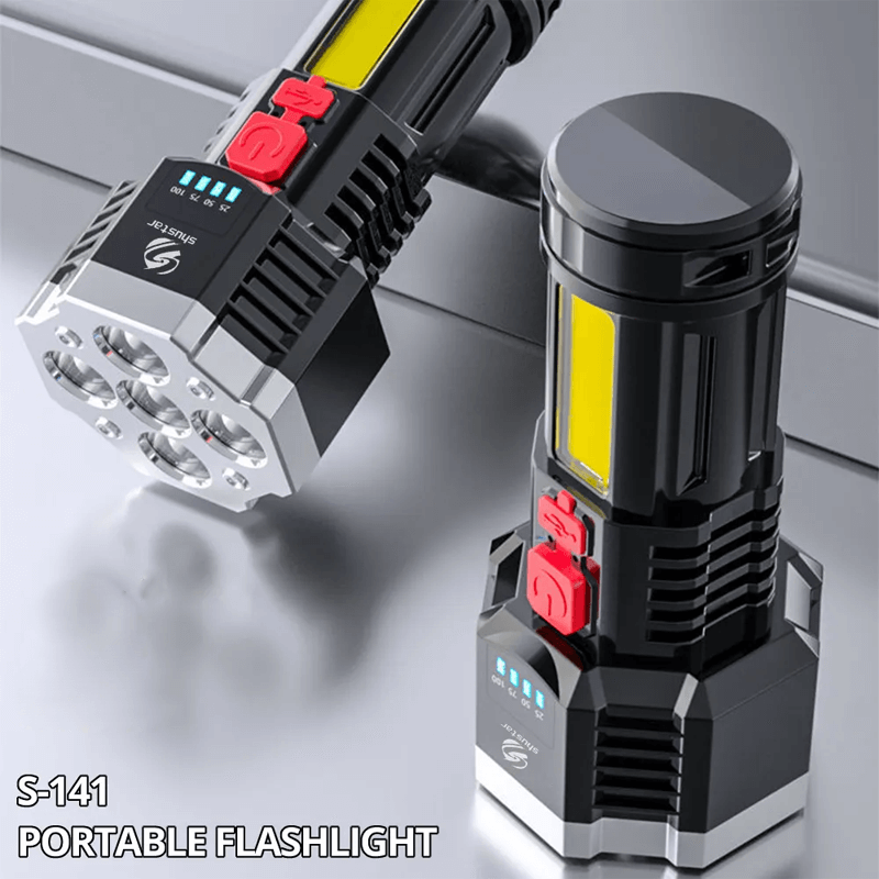 MOONFIRE - High Power LED lommelykt 7 LED