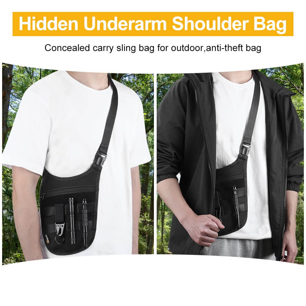 KNOBSTONE - Anti-theft Shoulder bag - CompassNature